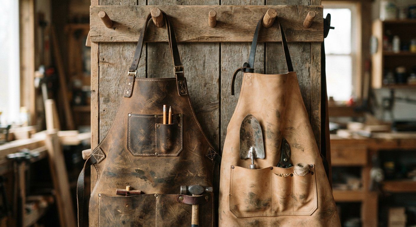 What "Full-Grain" Really Means: A Buyer’s Guide to Leather Apron Quality
